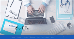 Desktop Screenshot of agef.be